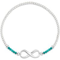 50% Off John Greed Signature Silver Turquoise Infinity IMERAKI Bracelet