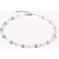 Coeur De Lion DELUXE GEOCUBE Necklace White Rock Crystal