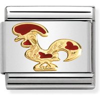 Nomination Classic Gold & Enamel Galo Barcelo Rooster Charm