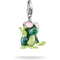 Thomas Sabo Charm Club Charmista Charmista Frog Charm 2215-691-7 – Exclusive Design | Acotis - Sterling Silver / Cold Enamel / Zirconia