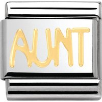 Nomination Classic Gold AUNT Charm
