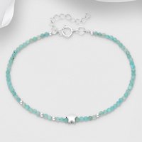 John Greed Signature Silver Amazonite Star IMERAKI Bracelet