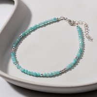 John Greed Signature Silver Amazonite Beaded IMERAKI Bracelet