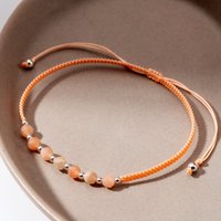 John Greed Signature Silver Sunstone Beaded Toggle IMERAKI Bracelet