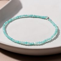 John Greed Signature Silver Amazonite Gemstone IMERAKI Bracelet