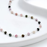 John Greed Signature Silver Tourmaline IMERAKI Choker Necklace