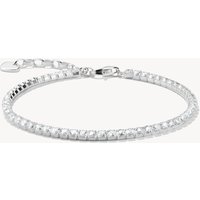 THOMAS SABO Silver 2.5mm White Zirconia Tennis Bracelet