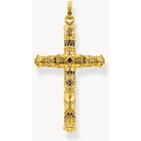 THOMAS SABO Rebel Gold Plated Cross Pendant