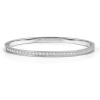 Nomination Pretty Stainless Steel CZ Satin Shine Bangle