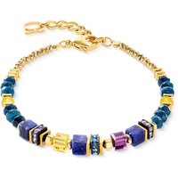 Coeur De Lion Small Cubes GEOCUBE Bracelet Gold Plated Multicolour Energy