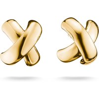 Thomas Sabo 18k Gold Plated Earrings H2357-M01-39 | Acotis - 18ct Gold Plated / Alloy