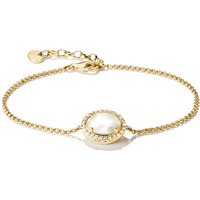 Thomas Sabo 18k Gold Plated Bracelet A2234-M01-14-L19V | Acotis - Alloy / 18ct Gold Plated