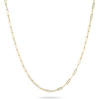 THOMAS SABO Classic Gold Plated Carrier Chain Charm Necklace