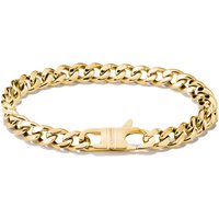 THOMAS SABO Rebel Gold Plated 7mm Curb Chain Bracelet