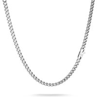 THOMAS SABO Rebel Stainless Steel 7mm Curb Chain Necklace