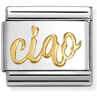 Nomination Classic Gold Ciao Charm