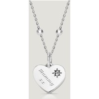 Enjoy 20% Discount on John Greed Love Heart Necklace with White Topaz