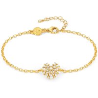 Nomination Rayoflight Gold Plated CZ Heart Bracelet