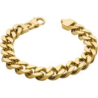 Fred Bennett Gold Plated Heavyweight Curb Chain Bracelet