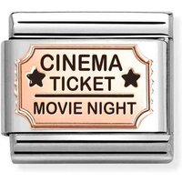 30% Discount on Nomination Classic Rose Gold Cinema Ticket Charm at John Greed