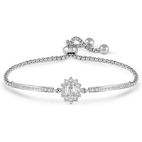 Nomination Royal Dream Silver Oval Cluster Crystal Bracelet