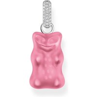 Thomas Sabo Sterling Silver Sterling Silver HARIBO Zirconia Pink Goldbears Pendant - Sterling Silver / Glass / Zirconia