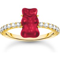 THOMAS SABO Gold Plated Red Official HARIBO Ring