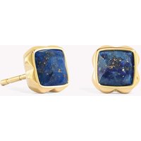 Coeur De Lion Elegance Gold Plated Earrings Lapis Lazuli September Birthstone
