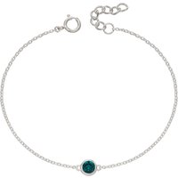 Beginnings May Birthstone Bracelet with Swarovski Crystal B5288 – Refined - Sterling Silver
