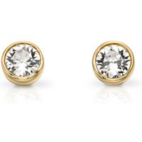 Get 20% Off John Greeds GoldPlated Silver April Birthstone Earrings