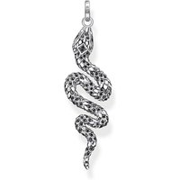 THOMAS SABO Silver Blackened Snake Pendant