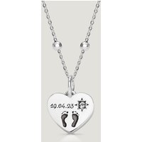 Get 20% Off John Greed Candy Love Silver Necklace with Heart Engraving