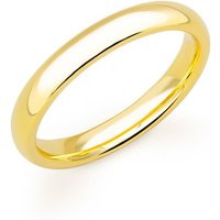 Fine Jewellery by John Greed 9ct Yellow Gold Court Wedding 3mm Ring