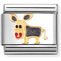 Nomination Classic Gold & Enamel Donkey Charm