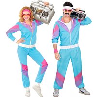 80er Jahre Jogginganzug Unisex Kostüm 80er Jahre Jogginganzug Unisex Kostüm