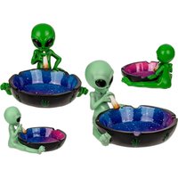 Alien mit Joint Aschenbecher, 1 Stück Alien mit Joint Aschenbecher, 1 Stück