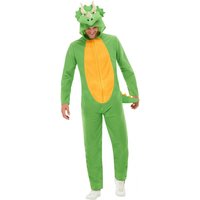 Dino Onesie Kostüm für Erwachsene Dino Onesie Kostüm für Erwachsene