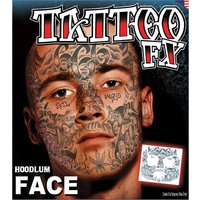 Gang Member Gesichtstattoo