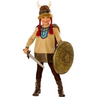 Kleine Vikinger Kriegerin Kostüm für Kinder Kleine Vikinger Kriegerin Kostüm für Kinder