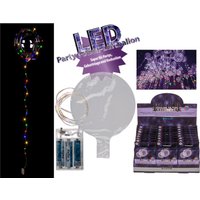 Partyballon mit bunter Lichterkette Partyballon mit bunter Lichterkette