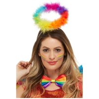 Regenbogenfarbener Heiligenschein Regenbogenfarbener Heiligenschein