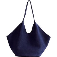 AESTHER EKME Ledertasche - Hobo Bag PHANTOM TOME dunkelblau