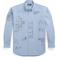 POLO RALPH LAUREN Jeanshemd hellblau | S