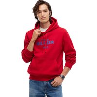 TOMMY HILFIGER Kapuzensweater - Hoodie rot | M
