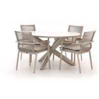 Bellagio Marudo/Lodola ø 130 cm Gartenmöbel-Set 5-teilig Stapelbar Rabatt: 21 % Bellagio Marudo/Lodola ø 130 cm Gartenmöbel-Set 5-teilig Stapelbar Rabatt: 21 %