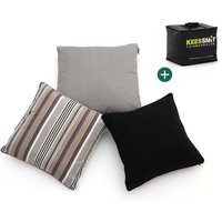 Dekokissen Set Timeless Stripe Natural Grau 60x30cm Rabatt: 32 % Dekokissen Set Timeless Stripe Natural Grau 60x30cm Rabatt: 32 %