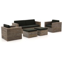 ROUGH-C Sessel-Sofa Lounge-Set 5-teilig Rabatt: 20 % ROUGH-C Sessel-Sofa Lounge-Set 5-teilig Rabatt: 20 %