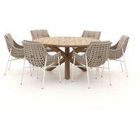 Manifesto Novara/ROUGH-Y ø150 cm Gartenmöbel-Set 7-teilig Braun 150cm Rabatt: 25 % Manifesto Novara/ROUGH-Y ø150 cm Gartenmöbel-Set 7-teilig Braun 150cm Rabatt: 25 %