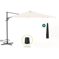 Shadowline Francisco Ampelschirm 300×300 cm Rabatt: 16 % Shadowline Francisco Ampelschirm 300×300 cm Rabatt: 16 %