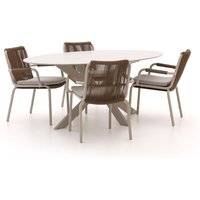 Bellagio Caronia/Furato ellips 200 cm Gartenmöbel-Set 5-Teilig Stapelbar Rabatt: 20 % Bellagio Caronia/Furato ellips 200 cm Gartenmöbel-Set 5-Teilig Stapelbar Rabatt: 20 %